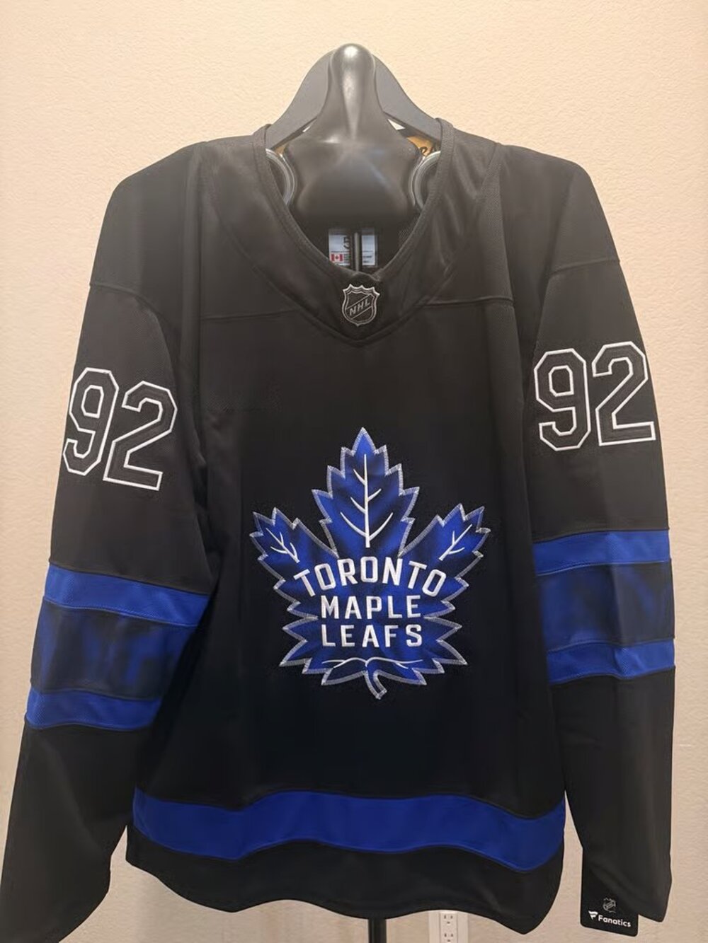 Gavin McKenna Stitched Black Jersey